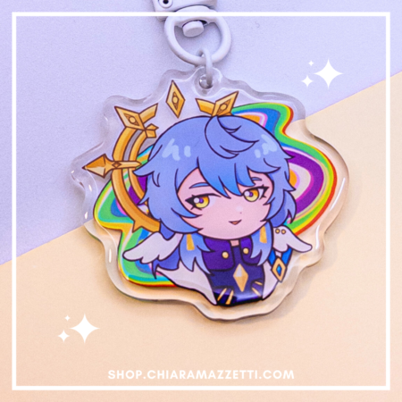 SUNDAY acrylic keychain