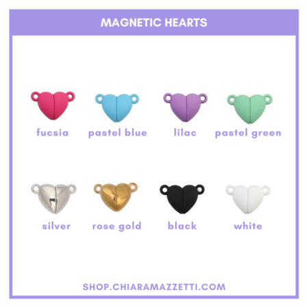 Magnetic Hearts (charms only)