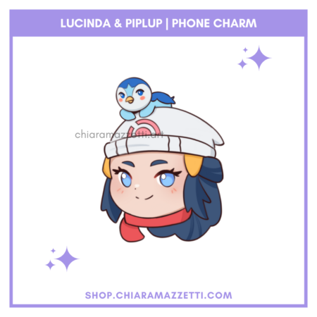 Lucinda & Piplup | Acrylic Charm