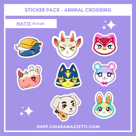 ANIMAL CROSSING Sticker Pack