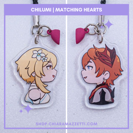 Lumine 💕 Childe | Matching Hearts