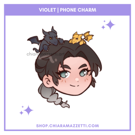 Violet | Acrylic Charm